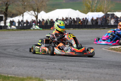 Gabriel HUGON — 28 & 29/03/2026 : 2ème manche Championnat du Sud 2026 à Belmont sur Rance (photos Stéphane Agnus) 2026 — karting