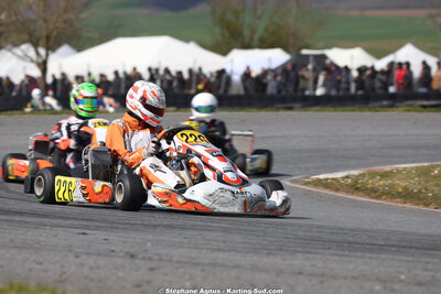 Tom BOUJAREL — 28 & 29/03/2026 : 2ème manche Championnat du Sud 2026 à Belmont sur Rance (photos Stéphane Agnus) 2026 — karting