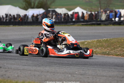 Auxence DURIER — 28 & 29/03/2026 : 2ème manche Championnat du Sud 2026 à Belmont sur Rance (photos Stéphane Agnus) 2026 — karting