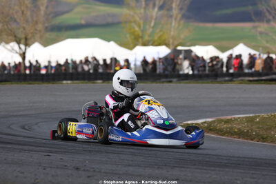 Lilly GOMES — 28 & 29/03/2026 : 2ème manche Championnat du Sud 2026 à Belmont sur Rance (photos Stéphane Agnus) 2026 — karting