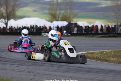 Arthur GUYON TIEULIE — 28 & 29/03/2026 : 2ème manche Championnat du Sud 2026 à Belmont sur Rance (photos Stéphane Agnus) 2026 — karting