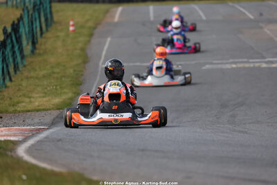 Clément ECUVILLON — 28 & 29/03/2026 : 2ème manche Championnat du Sud 2026 à Belmont sur Rance (photos Stéphane Agnus) 2026 — karting