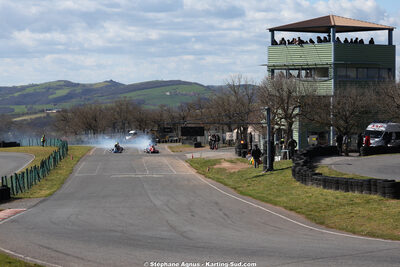 KA100 — 28 & 29/03/2026 : 2ème manche Championnat du Sud 2026 à Belmont sur Rance (photos Stéphane Agnus) 2026 — karting