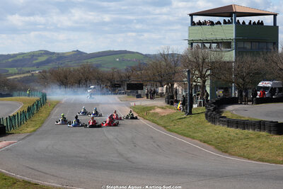 KA100 — 28 & 29/03/2026 : 2ème manche Championnat du Sud 2026 à Belmont sur Rance (photos Stéphane Agnus) 2026 — karting