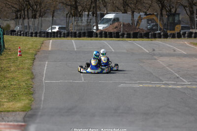 KA100 — 28 & 29/03/2026 : 2ème manche Championnat du Sud 2026 à Belmont sur Rance (photos Stéphane Agnus) 2026 — karting