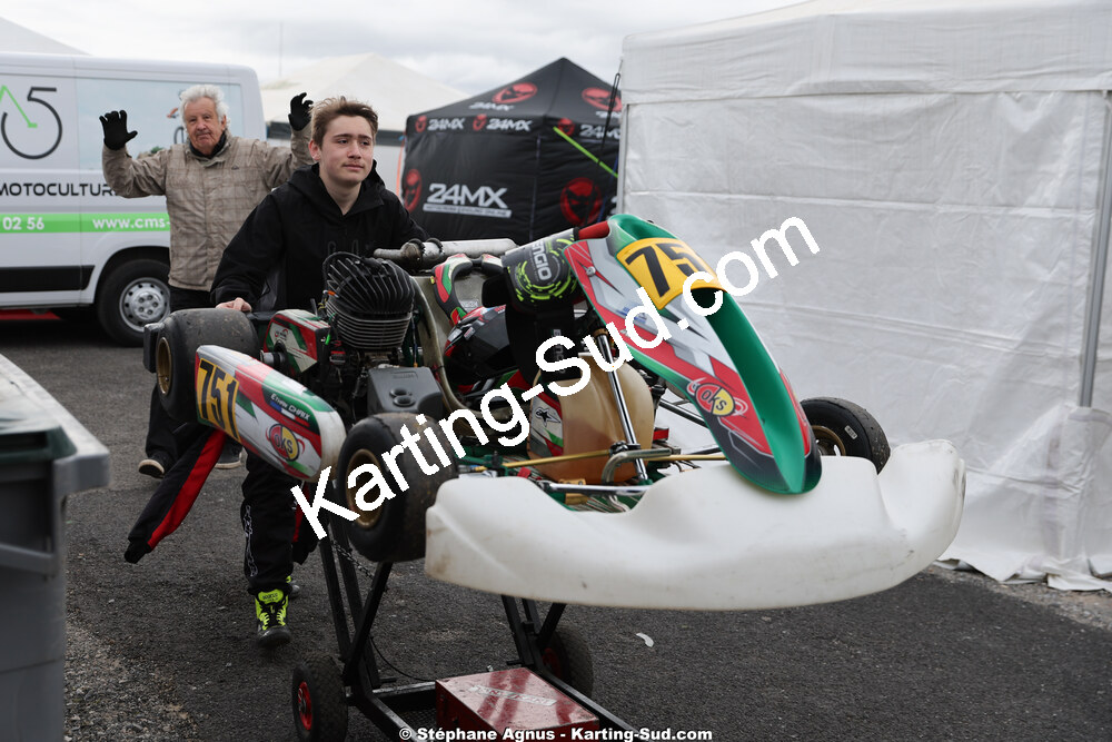 Ethan CHAIX — 28 & 29/03/2026 : 2ème manche Championnat du Sud 2026 à Belmont sur Rance (photos Stéphane Agnus) 2026 — karting