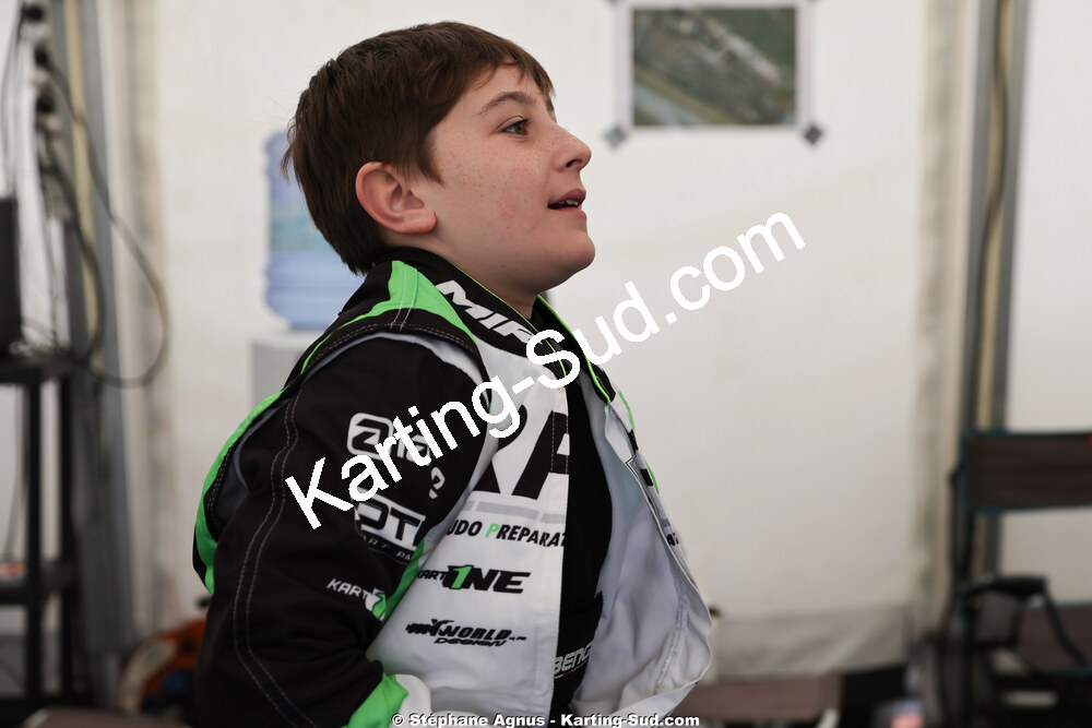 Gabriel RINAUDO — 28 & 29/03/2026 : 2ème manche Championnat du Sud 2026 à Belmont sur Rance (photos Stéphane Agnus) 2026 — karting