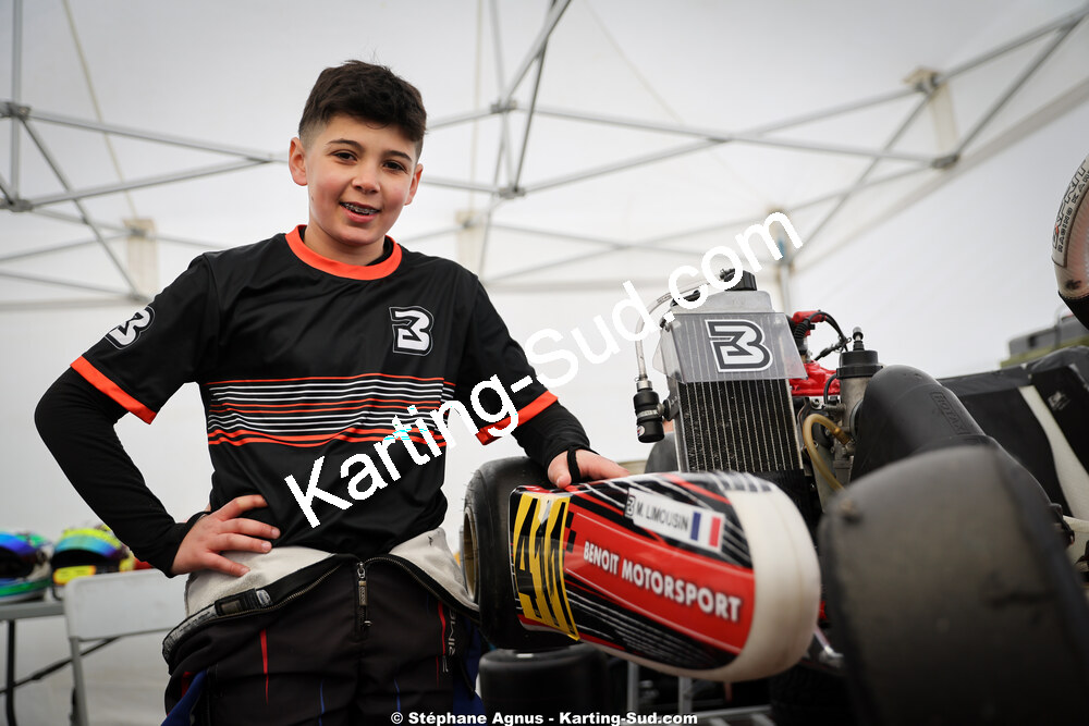 Marcel LIMOUSIN — 28 & 29/03/2026 : 2ème manche Championnat du Sud 2026 à Belmont sur Rance (photos Stéphane Agnus) 2026 — karting