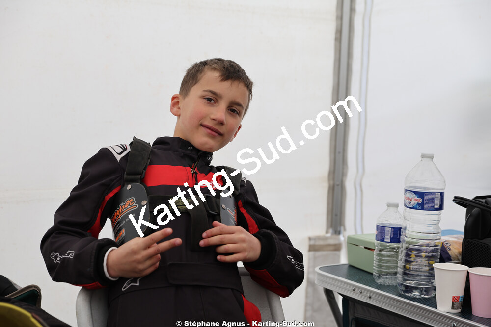 28 & 29/03/2026 : 2ème manche Championnat du Sud 2026 à Belmont sur Rance (photos Stéphane Agnus) 2026 — karting
