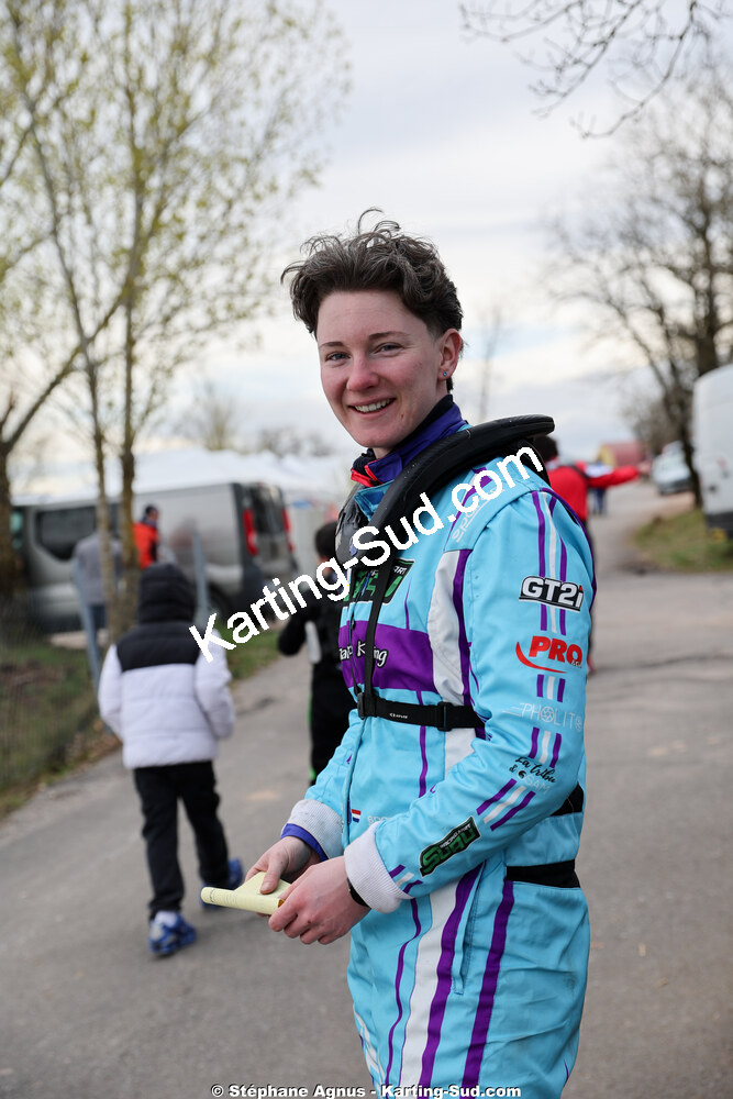 Ines POLI — 28 & 29/03/2026 : 2ème manche Championnat du Sud 2026 à Belmont sur Rance (photos Stéphane Agnus) 2026 — karting