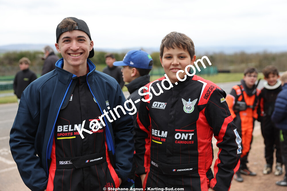 28 & 29/03/2026 : 2ème manche Championnat du Sud 2026 à Belmont sur Rance (photos Stéphane Agnus) 2026 — karting