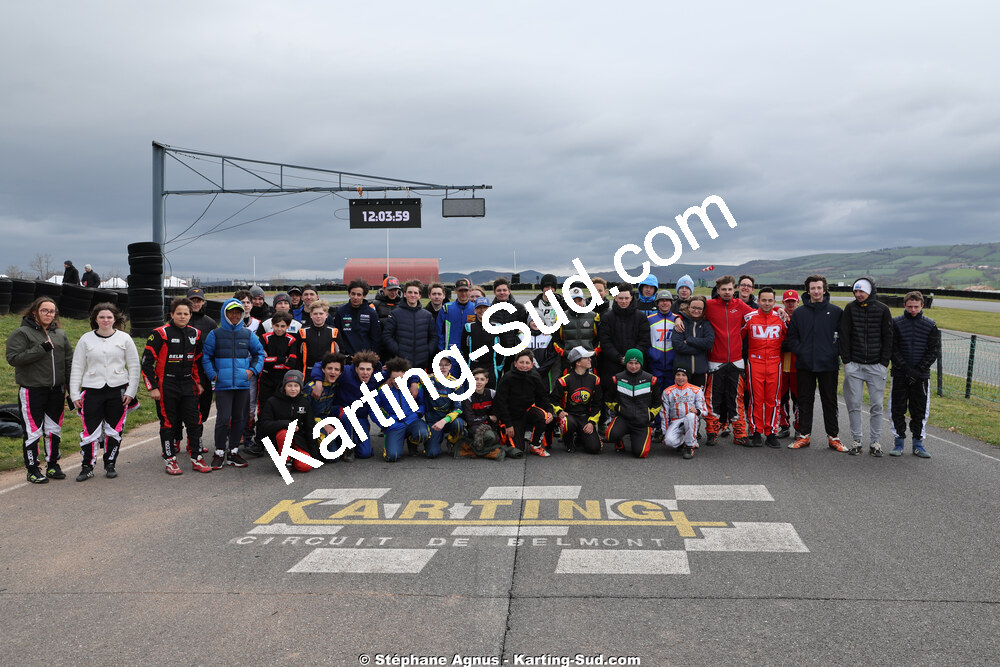 28 & 29/03/2026 : 2ème manche Championnat du Sud 2026 à Belmont sur Rance (photos Stéphane Agnus) 2026 — karting