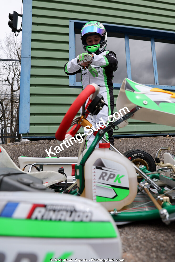 Gabriel RINAUDO — 28 & 29/03/2026 : 2ème manche Championnat du Sud 2026 à Belmont sur Rance (photos Stéphane Agnus) 2026 — karting