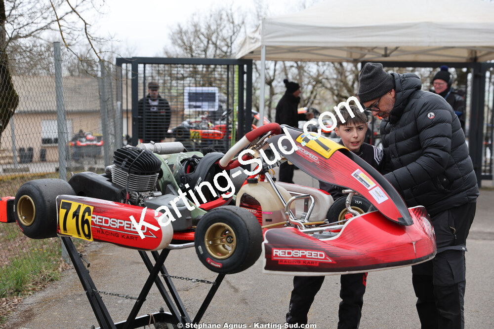 28 & 29/03/2026 : 2ème manche Championnat du Sud 2026 à Belmont sur Rance (photos Stéphane Agnus) 2026 — karting