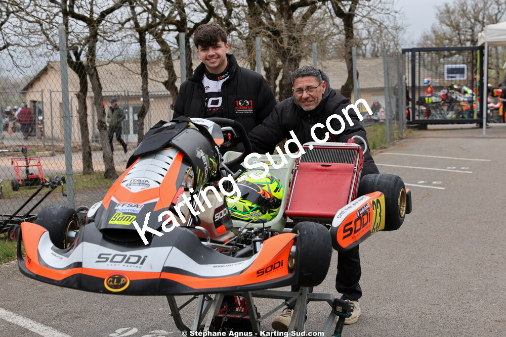Eric CATALA, Sacha CATALA — 28 & 29/03/2026 : 2ème manche Championnat du Sud 2026 à Belmont sur Rance (photos Stéphane Agnus) 2026 — karting