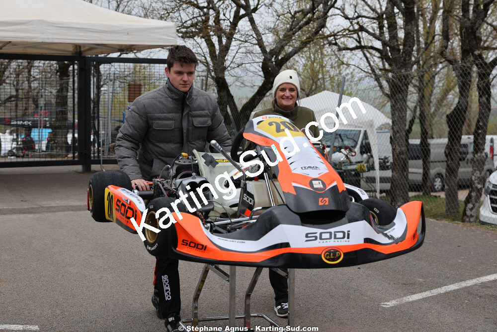Lucas MORILLON — 28 & 29/03/2026 : 2ème manche Championnat du Sud 2026 à Belmont sur Rance (photos Stéphane Agnus) 2026 — karting