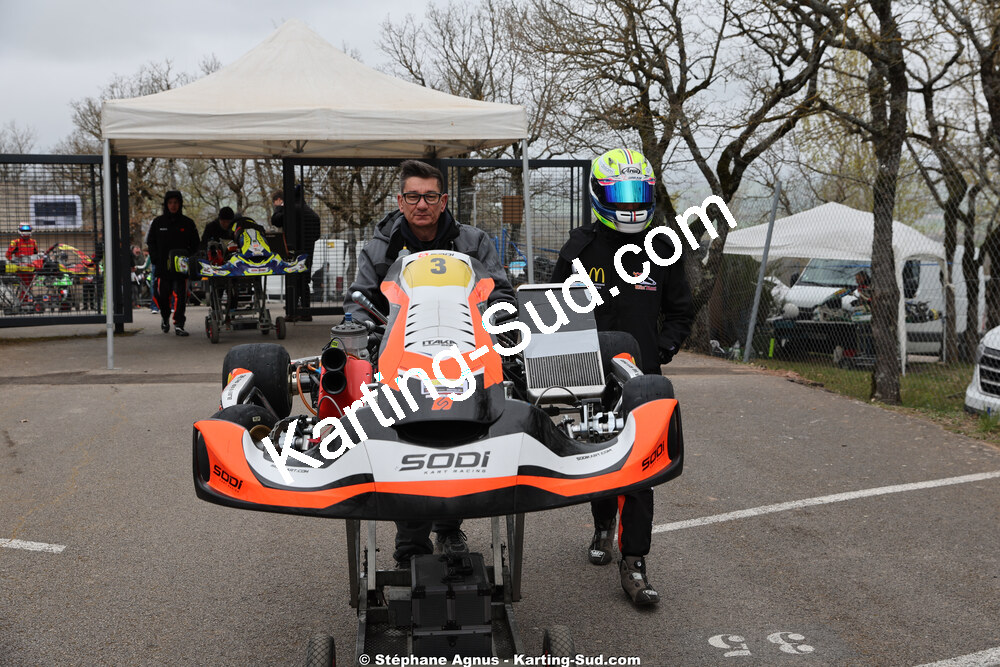 28 & 29/03/2026 : 2ème manche Championnat du Sud 2026 à Belmont sur Rance (photos Stéphane Agnus) 2026 — karting