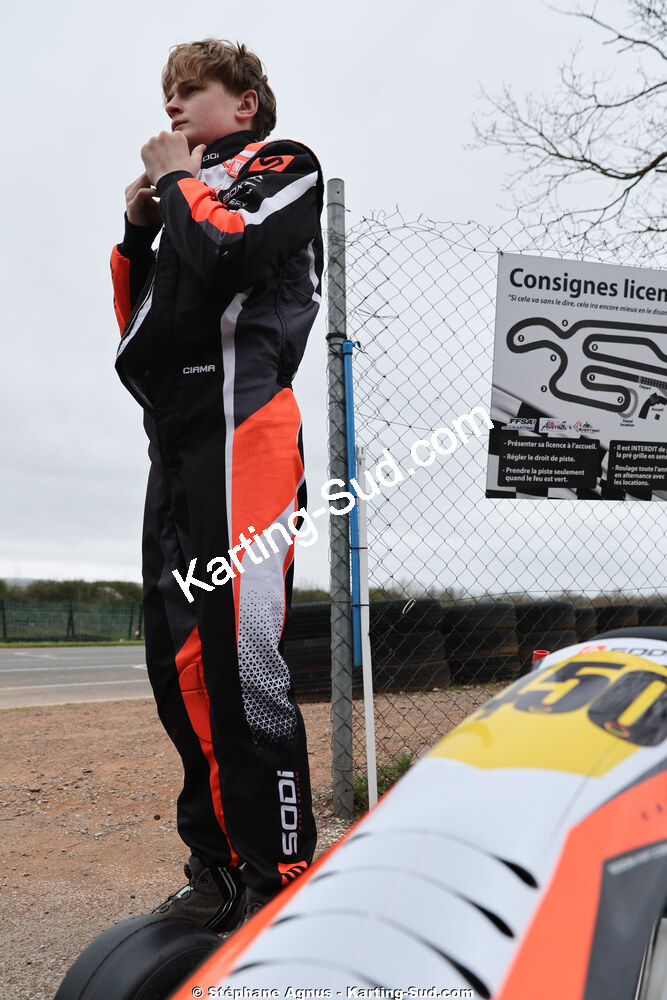 Tyméo CIAMA — 28 & 29/03/2026 : 2ème manche Championnat du Sud 2026 à Belmont sur Rance (photos Stéphane Agnus) 2026 — karting