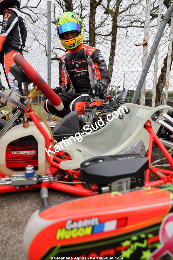 Gabriel HUGON — 28 & 29/03/2026 : 2ème manche Championnat du Sud 2026 à Belmont sur Rance (photos Stéphane Agnus) 2026 — karting