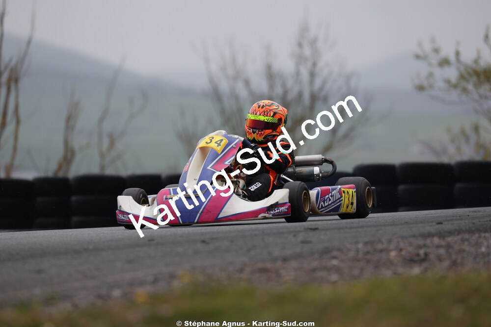 KA100 — 28 & 29/03/2026 : 2ème manche Championnat du Sud 2026 à Belmont sur Rance (photos Stéphane Agnus) 2026 — karting