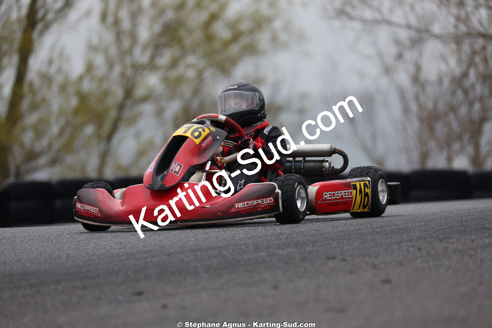 KA100 — 28 & 29/03/2026 : 2ème manche Championnat du Sud 2026 à Belmont sur Rance (photos Stéphane Agnus) 2026 — karting