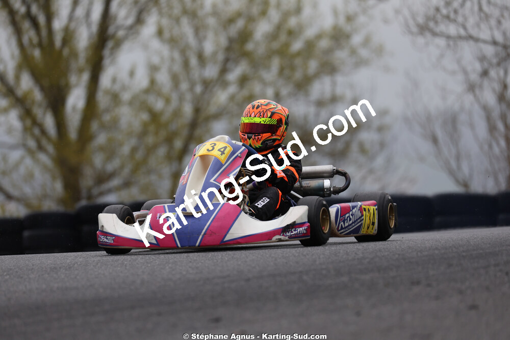 KA100 — 28 & 29/03/2026 : 2ème manche Championnat du Sud 2026 à Belmont sur Rance (photos Stéphane Agnus) 2026 — karting
