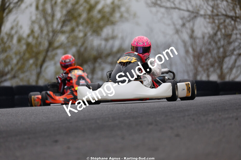 KA100 — 28 & 29/03/2026 : 2ème manche Championnat du Sud 2026 à Belmont sur Rance (photos Stéphane Agnus) 2026 — karting