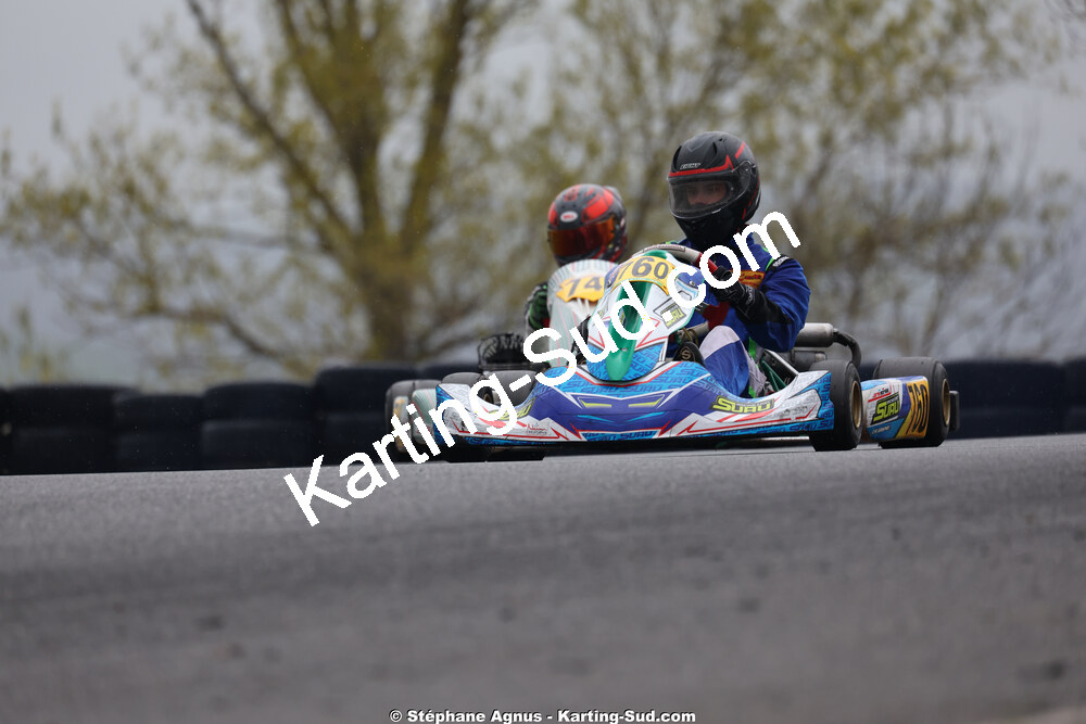 KA100 — 28 & 29/03/2026 : 2ème manche Championnat du Sud 2026 à Belmont sur Rance (photos Stéphane Agnus) 2026 — karting