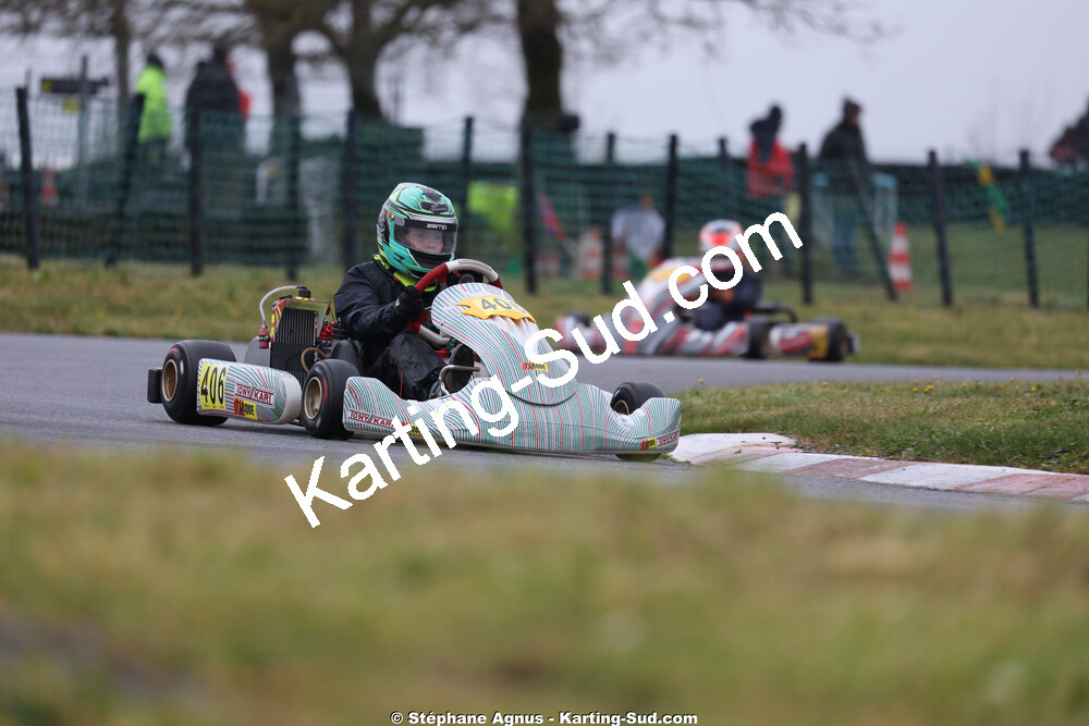 Liam BERDINEL — 28 & 29/03/2026 : 2ème manche Championnat du Sud 2026 à Belmont sur Rance (photos Stéphane Agnus) 2026 — karting