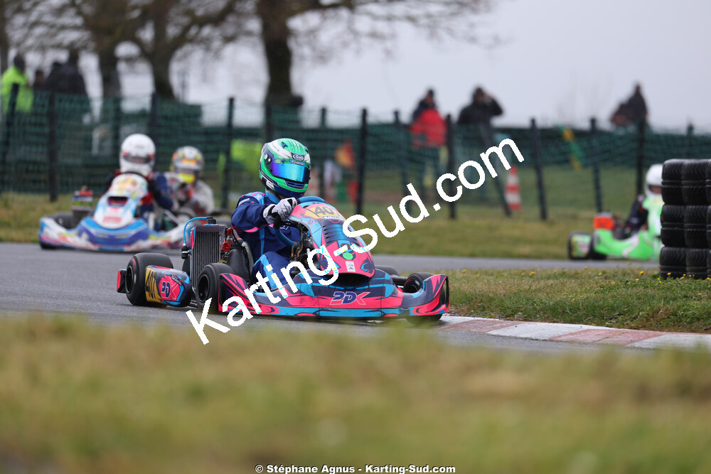 Gabriel GERDIL — 28 & 29/03/2026 : 2ème manche Championnat du Sud 2026 à Belmont sur Rance (photos Stéphane Agnus) 2026 — karting