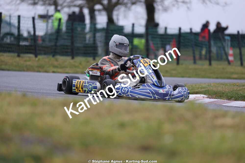 Jules BAQUE — 28 & 29/03/2026 : 2ème manche Championnat du Sud 2026 à Belmont sur Rance (photos Stéphane Agnus) 2026 — karting