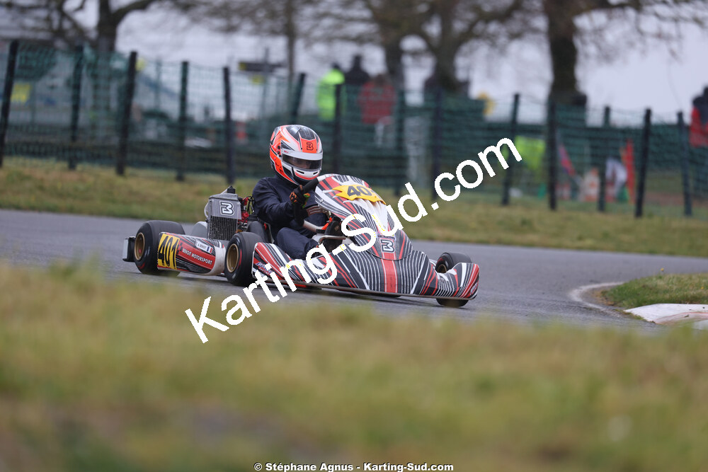 Arthur BENOIT — 28 & 29/03/2026 : 2ème manche Championnat du Sud 2026 à Belmont sur Rance (photos Stéphane Agnus) 2026 — karting