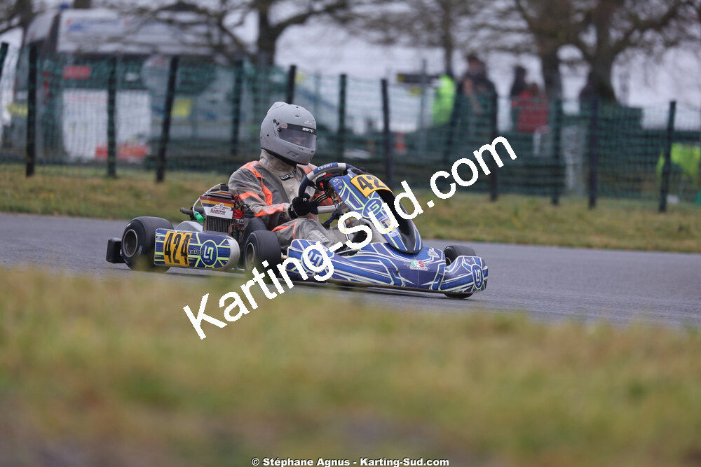 Jules BAQUE — 28 & 29/03/2026 : 2ème manche Championnat du Sud 2026 à Belmont sur Rance (photos Stéphane Agnus) 2026 — karting