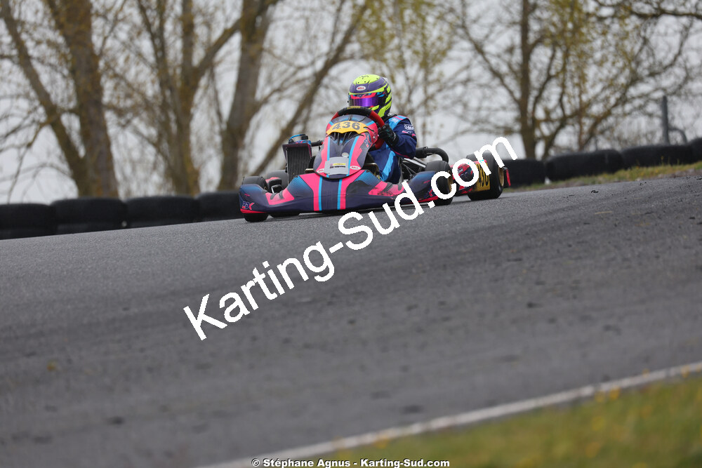 Loucas TAVERNE — 28 & 29/03/2026 : 2ème manche Championnat du Sud 2026 à Belmont sur Rance (photos Stéphane Agnus) 2026 — karting