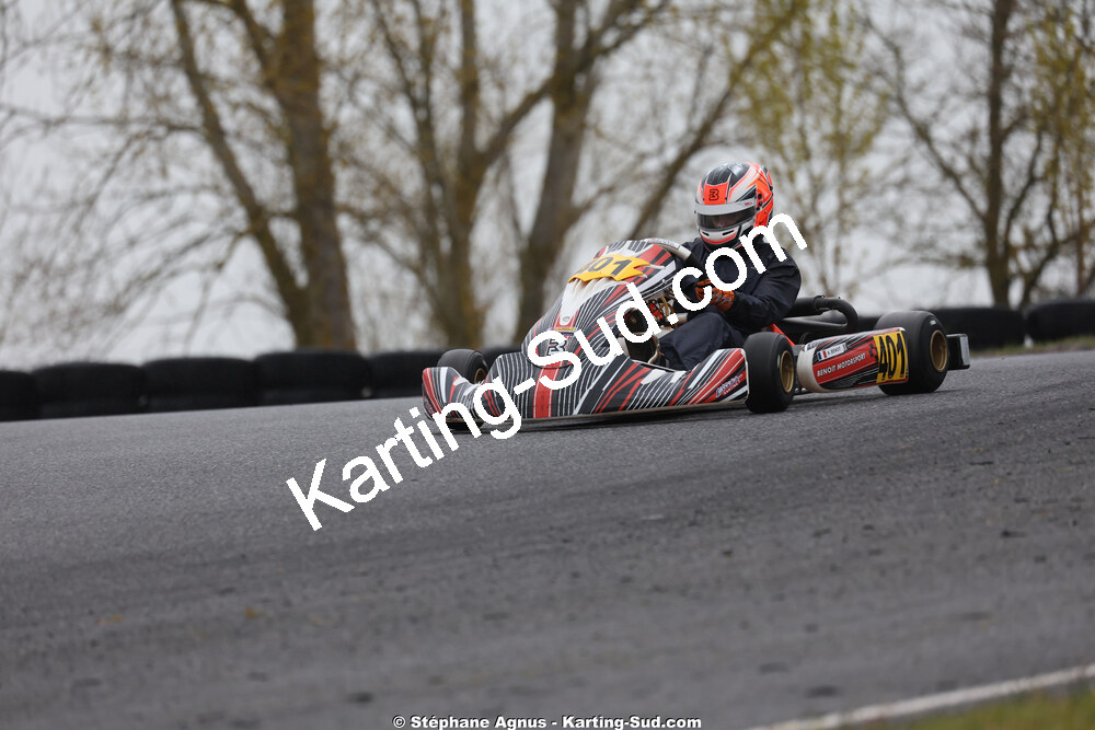 Arthur BENOIT — 28 & 29/03/2026 : 2ème manche Championnat du Sud 2026 à Belmont sur Rance (photos Stéphane Agnus) 2026 — karting