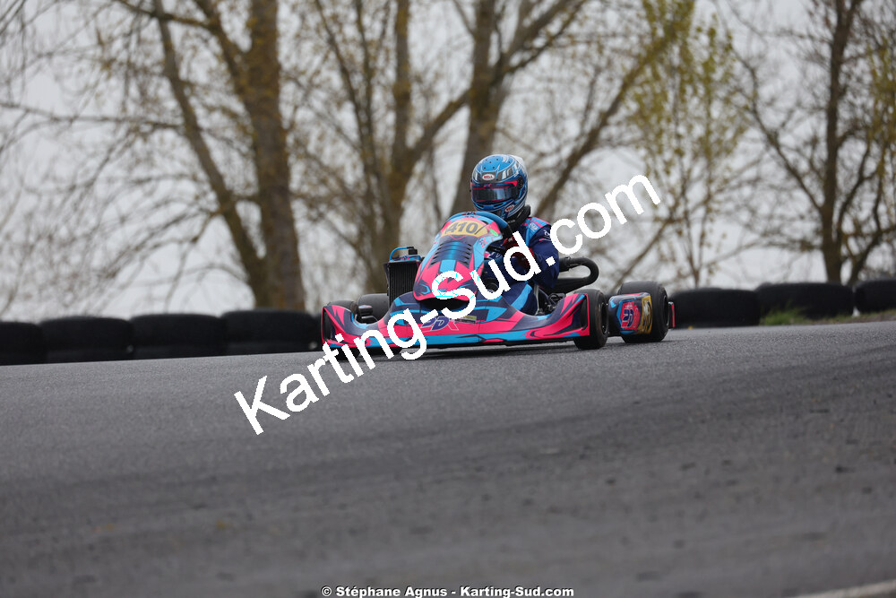Noam BOUSBAINE — 28 & 29/03/2026 : 2ème manche Championnat du Sud 2026 à Belmont sur Rance (photos Stéphane Agnus) 2026 — karting