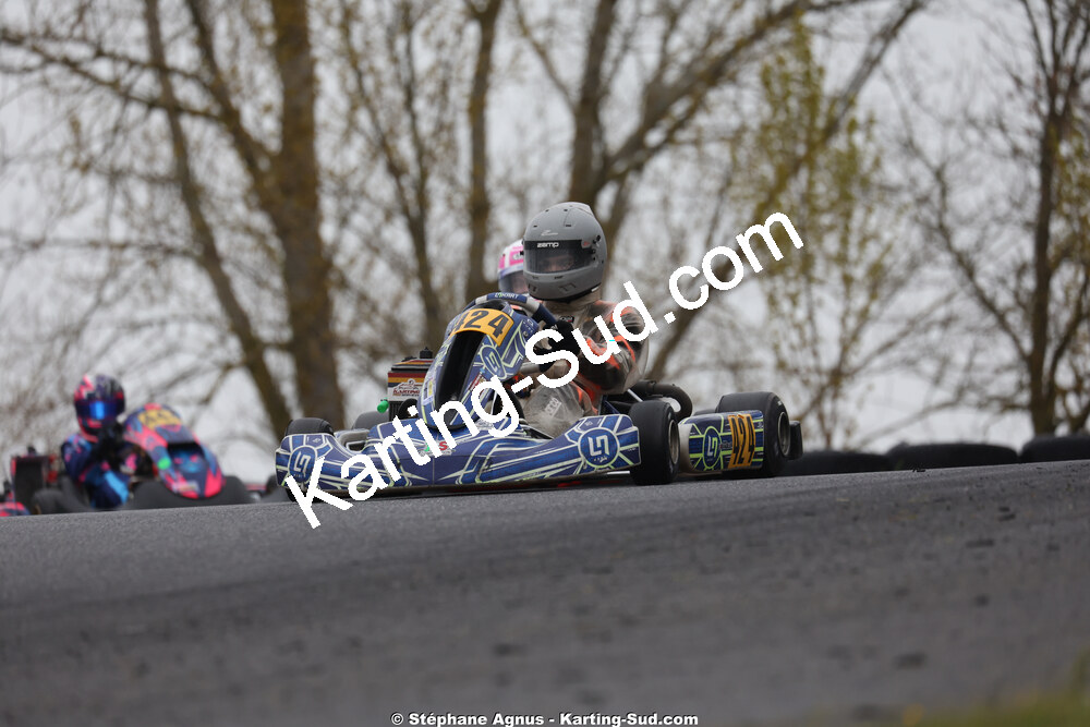 Jules BAQUE — 28 & 29/03/2026 : 2ème manche Championnat du Sud 2026 à Belmont sur Rance (photos Stéphane Agnus) 2026 — karting