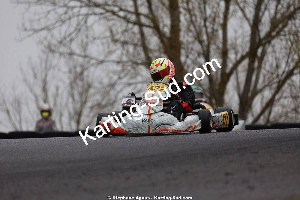 Clément VIGNAL — 28 & 29/03/2026 : 2ème manche Championnat du Sud 2026 à Belmont sur Rance (photos Stéphane Agnus) 2026 — karting