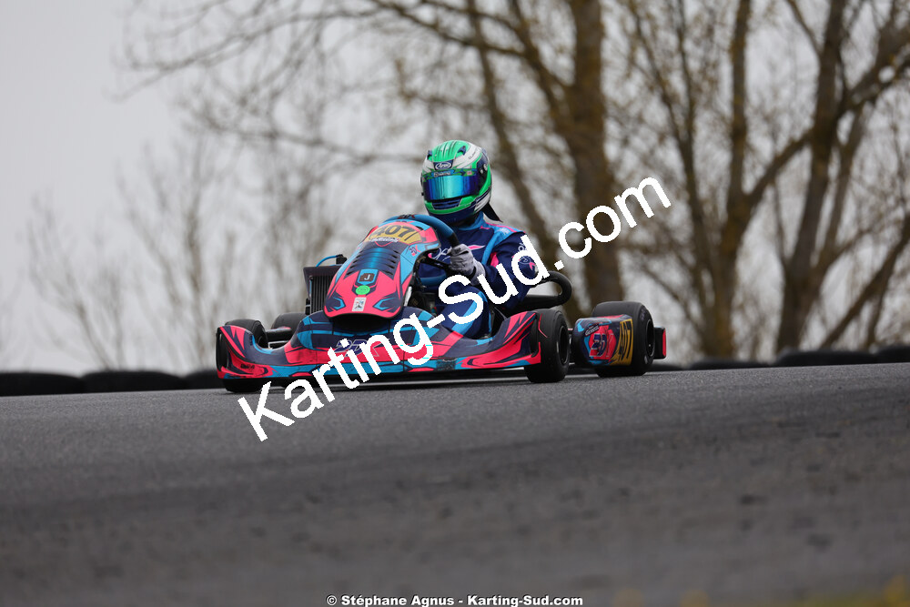 Gabriel GERDIL — 28 & 29/03/2026 : 2ème manche Championnat du Sud 2026 à Belmont sur Rance (photos Stéphane Agnus) 2026 — karting