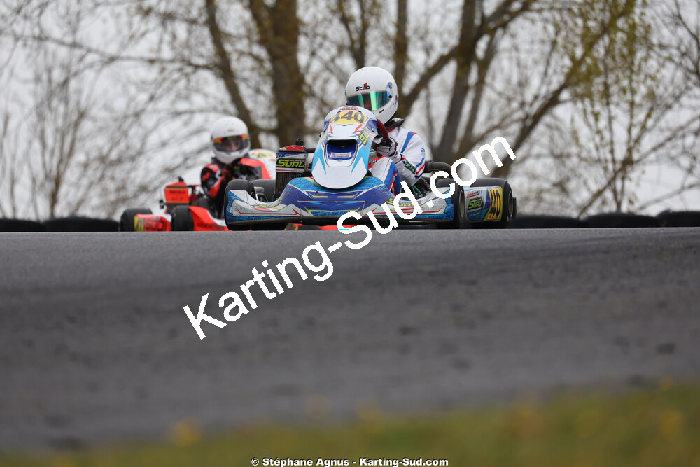 Quentin FRANQUET — 28 & 29/03/2026 : 2ème manche Championnat du Sud 2026 à Belmont sur Rance (photos Stéphane Agnus) 2026 — karting