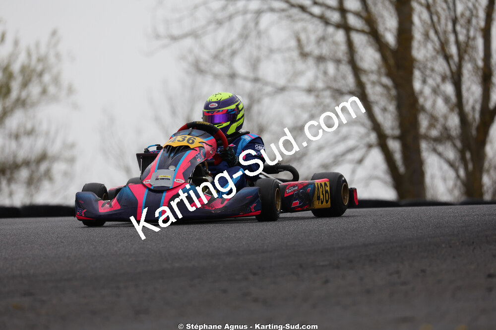 Loucas TAVERNE — 28 & 29/03/2026 : 2ème manche Championnat du Sud 2026 à Belmont sur Rance (photos Stéphane Agnus) 2026 — karting