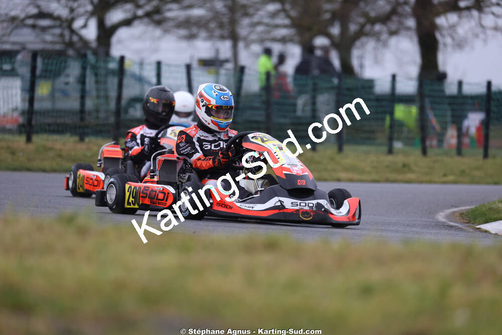 Auxence DURIER — 28 & 29/03/2026 : 2ème manche Championnat du Sud 2026 à Belmont sur Rance (photos Stéphane Agnus) 2026 — karting