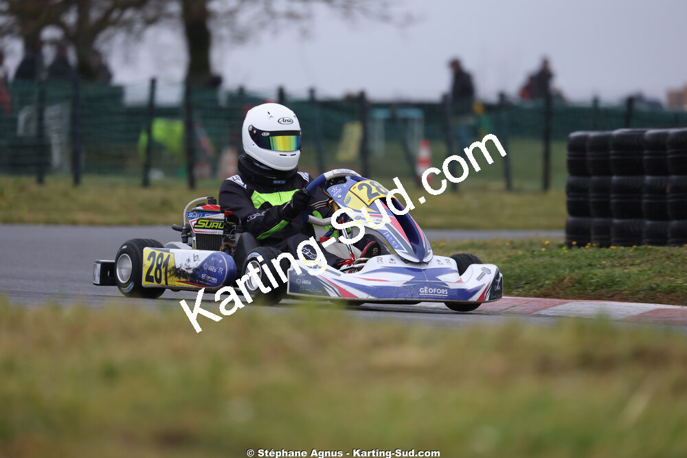 Antoine SEGAUD — 28 & 29/03/2026 : 2ème manche Championnat du Sud 2026 à Belmont sur Rance (photos Stéphane Agnus) 2026 — karting
