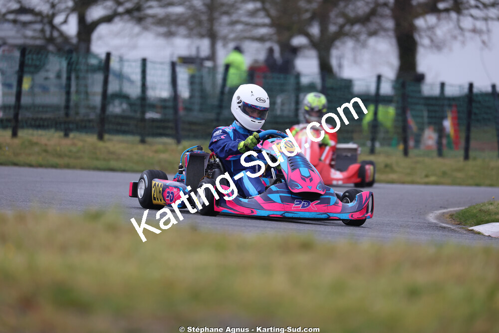 Léo LAFFITE — 28 & 29/03/2026 : 2ème manche Championnat du Sud 2026 à Belmont sur Rance (photos Stéphane Agnus) 2026 — karting