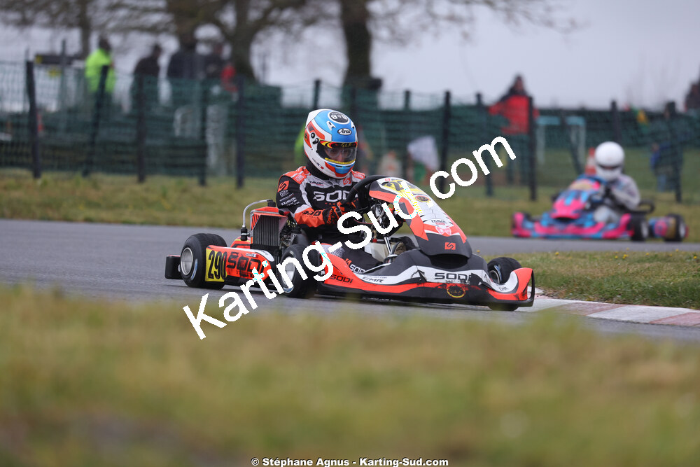 Auxence DURIER — 28 & 29/03/2026 : 2ème manche Championnat du Sud 2026 à Belmont sur Rance (photos Stéphane Agnus) 2026 — karting