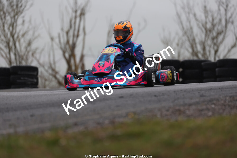 Yann BOUVIER — 28 & 29/03/2026 : 2ème manche Championnat du Sud 2026 à Belmont sur Rance (photos Stéphane Agnus) 2026 — karting