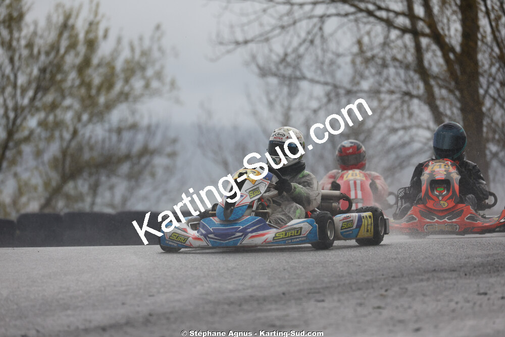 KA100 — 28 & 29/03/2026 : 2ème manche Championnat du Sud 2026 à Belmont sur Rance (photos Stéphane Agnus) 2026 — karting