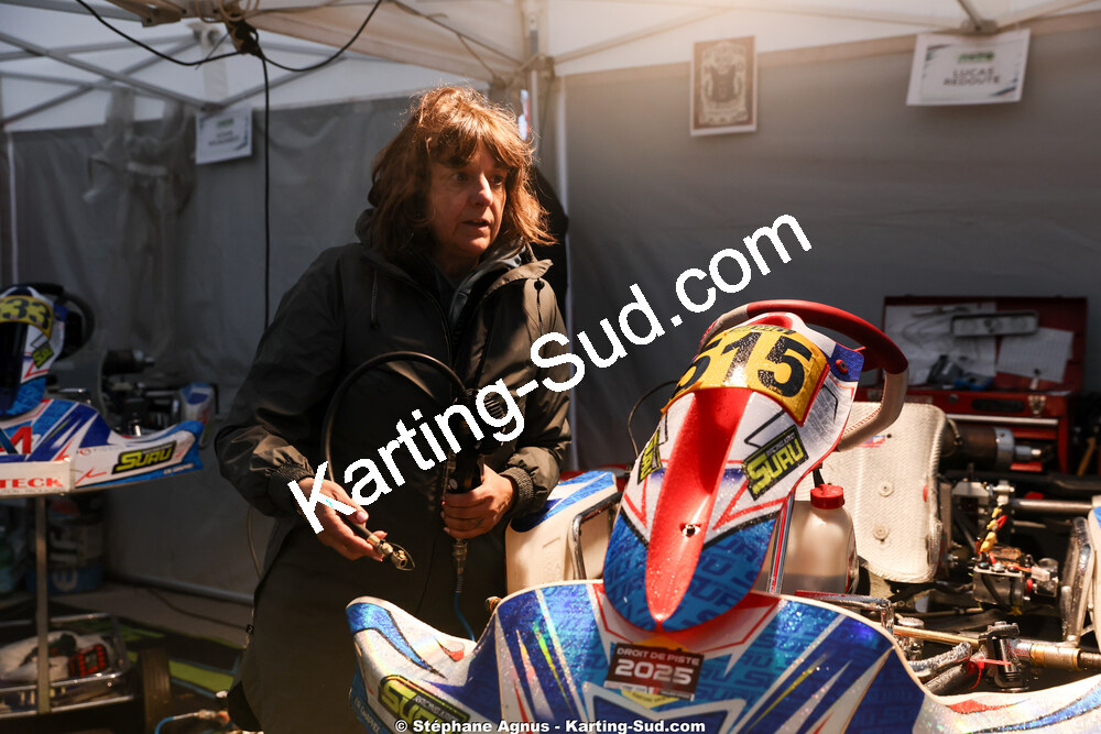 Sandrine SUAU — 28 & 29/03/2026 : 2ème manche Championnat du Sud 2026 à Belmont sur Rance (photos Stéphane Agnus) 2026 — karting