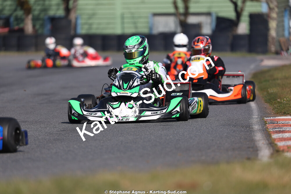 Yannick LECLERC — 28 & 29/03/2026 : 2ème manche Championnat du Sud 2026 à Belmont sur Rance (photos Stéphane Agnus) 2026 — karting