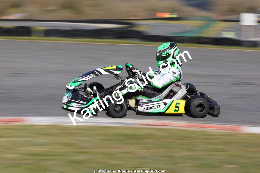 Yannick LECLERC — 28 & 29/03/2026 : 2ème manche Championnat du Sud 2026 à Belmont sur Rance (photos Stéphane Agnus) 2026 — karting